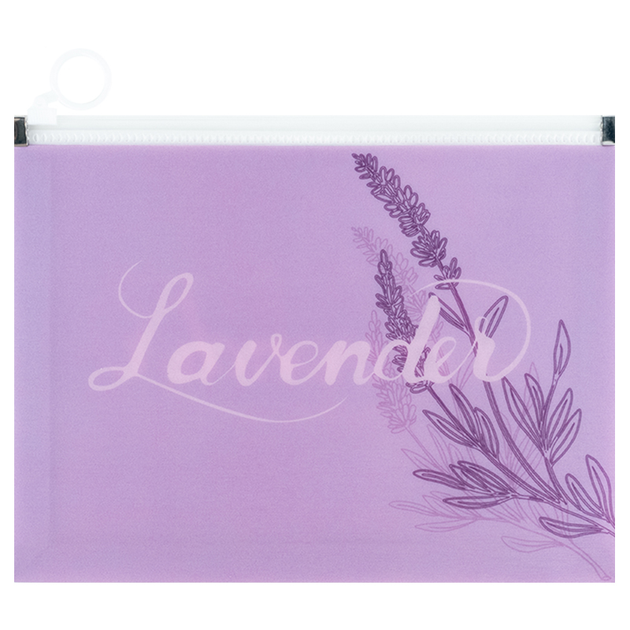 Папка на блискавці zip-lock А5+ Lavender-1 Axent 1498-36-A – фото