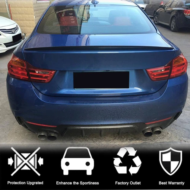 Спойлер крышки багажника Карбон V8 (Coupe) для BMW 4 серия F-32 2012-2020 гг - изображение 3