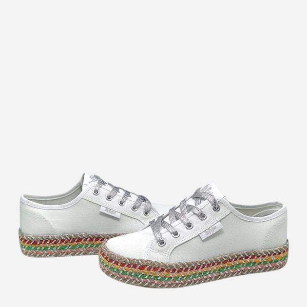 Жіночі кеди низькі Lee Cooper LCW-25-08-3650L 37 24.5 см Білі (5904292187782) - зображення 4
