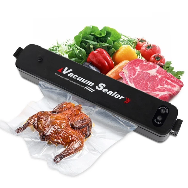 Вакуумный упаковщик NEW Vacuum Sealer для продуктов, мощный -60 КПа, 90 Вт, компактный, 220 В - Фото 2 Вакуумный упаковщик NEW Vacuum Sealer для продуктов, мощный -60 КПа, 90 Вт, компактный, 220 В - изображение 2