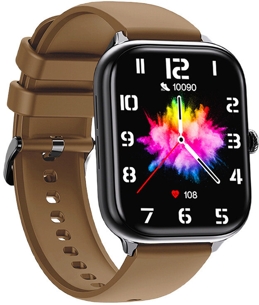 Smartwatch iMiki ST1 Brown (6973626300097) - obraz 3