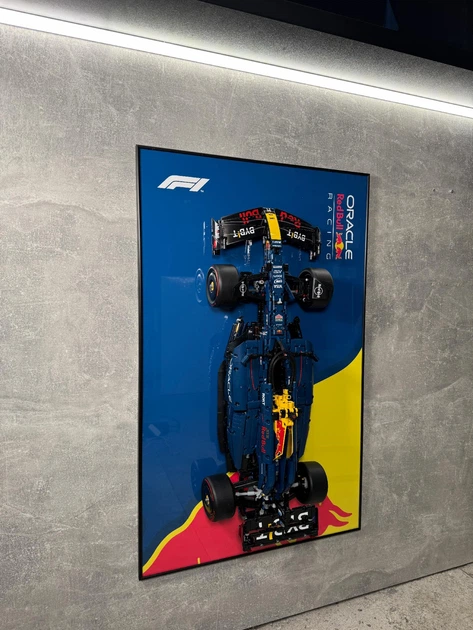 Арт Держатель Рамка на Стену 80x50 см. для Фирменного Конструктора