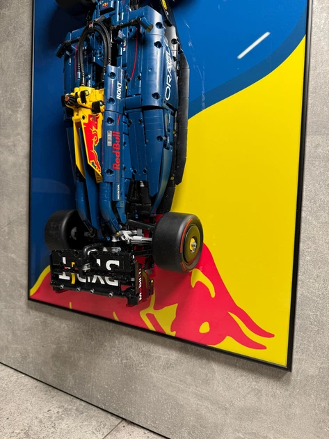 Арт Держатель Рамка на Стену 80x50 см. для Фирменного Конструктора