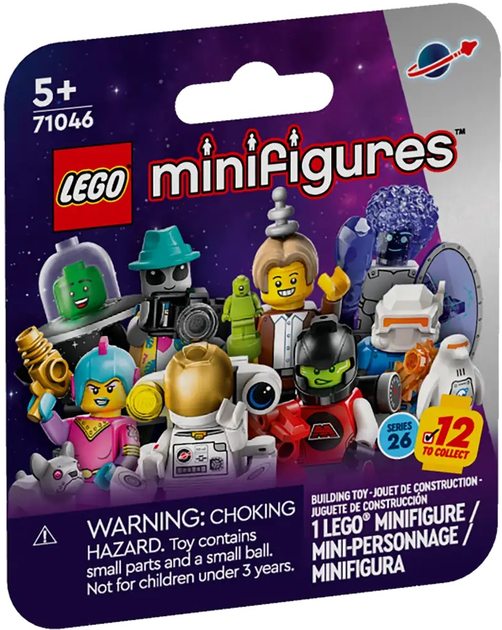 Zestaw klocków LEGO Minifigurki Kosmos Seria 26 36 sztuk (71046) - obraz 3