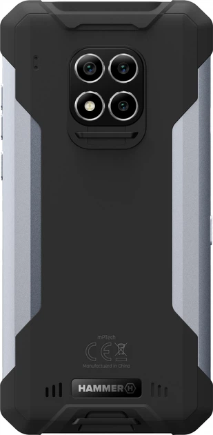 Smartfon Hammer Construction 6/128GB Black (TEL000826) - obraz 6