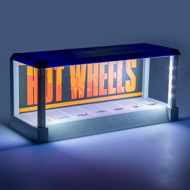 Гаражна вітрина з підсвічуванням Paladone Hot Wheels (5056577735178) - зображення 5