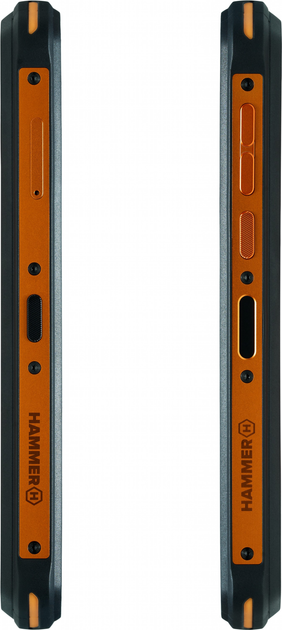 Мобільний телефон Hammer Energy X 4/64GB Black-Orange (TEL000844) - зображення 12