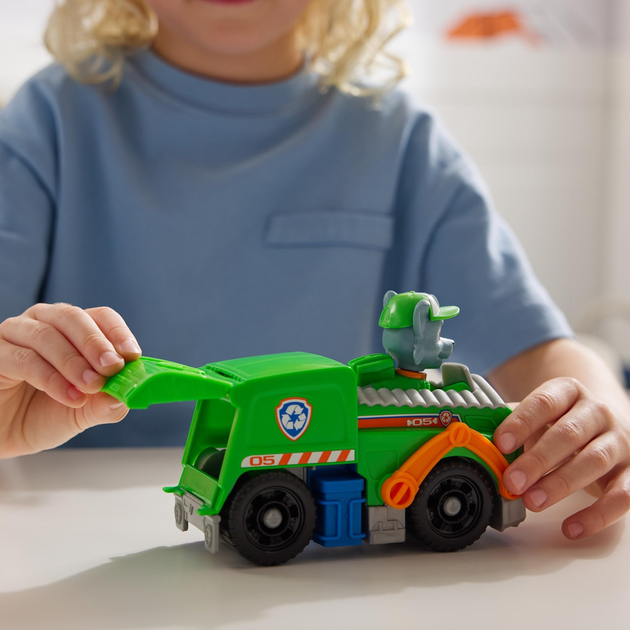 Pojazd podstawowy Spin Master Psi Patrol Rocky 6071213 (0681147037526) - obraz 8