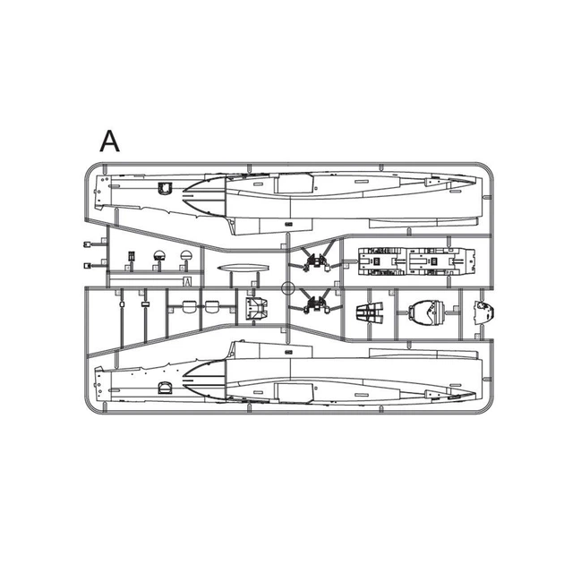 Збірна модель 1/32 Літак Mirage 2000 D/N Zimi 32022 - изображение 2