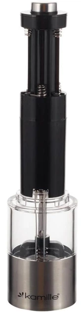 Мельница для специй Kamille Electric Pepper Mill электрическая Ø5х21.4см (KM-7063) - Фото 4 Мельница для специй Kamille Electric Pepper Mill электрическая Ø5х21.4см (KM-7063) - изображение 4