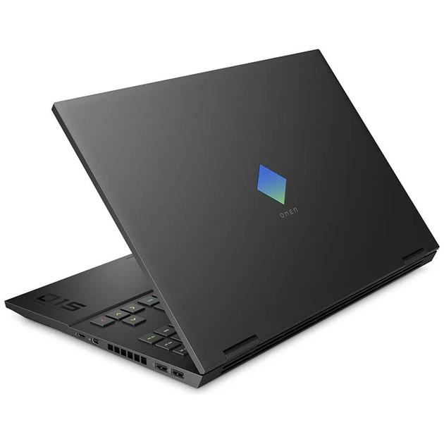 Ноутбук 15.6" HP Omen 15-EK0013DX: Intel Core i7-10750H, DDR4 16 GB, SSD 256 GB, nVidia GeForce RTX 2060, IPS, Full HD, Key Light, Б/У - изображение 4
