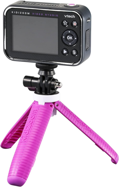 Aparat cyfrowy VTech KidiZoom Video Studio HD Pink/Grey (80-531814) - obraz 5