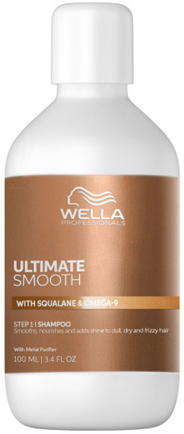 Шампунь Wella Professionals Ultimate Smooth Shampoo для живлення та гладкості сухого та тьмяного волосся 100 мл від Rozetka на платформі USKIDKA Акція на Шампунь Wella Professionals Ultimate Smooth Shampoo для живлення та гладкості сухого та тьмяного волосся 100 мл від Rozetka