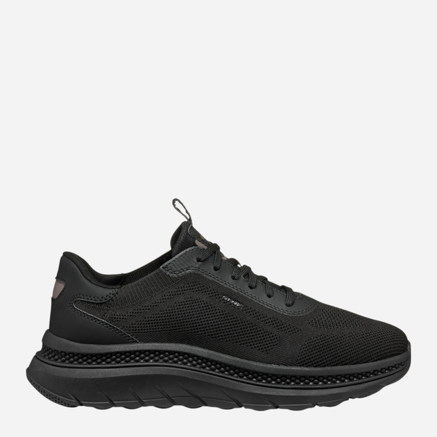 Buty sportowe męskie Geox U Spherica Actif X U55GQA0006K-C9999 43 Czarne (8058192166921) - obraz 1