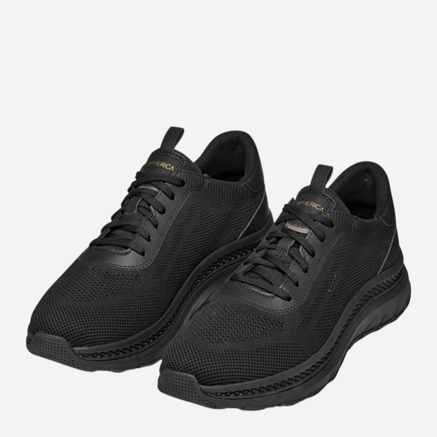 Buty sportowe męskie Geox U Spherica Actif X U55GQA0006K-C9999 41 Czarne (8058192166914) - obraz 4