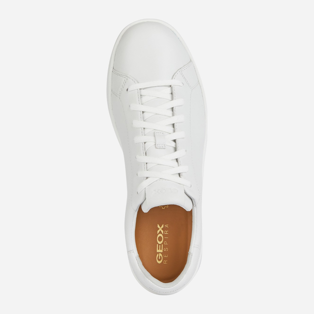 Buty sportowe męskie Geox geou45gpc00085c1000 41 Białe (8056206498501) - obraz 7