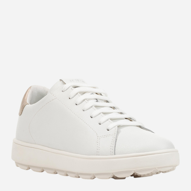 Sneakersy damskie Geox D Spherica Ecub-1 D45WEA09BNF-C1327 41 Białe (8056206498167) - obraz 3