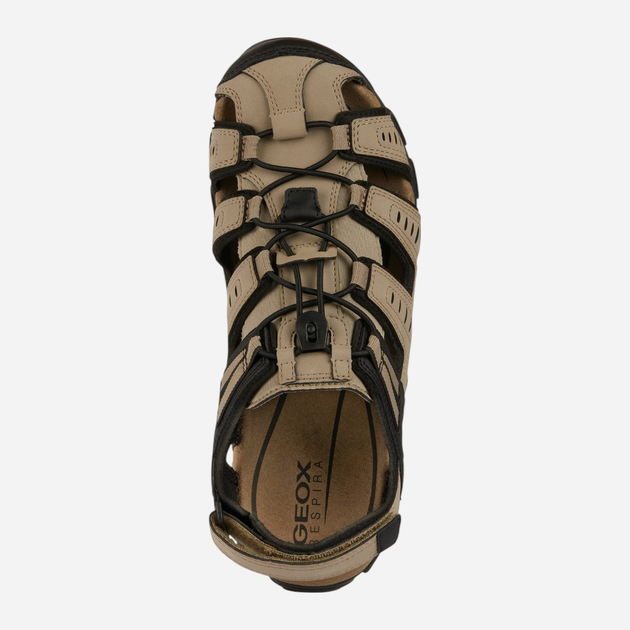 Sandały męskie Geox Uomo Sandal Strada U4524C000EK-C6738 44 Szare (8056206574410) - obraz 9