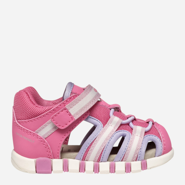 Sandały dziecięce dla dziewczynki Geox B Sandal Iupidoo Gir B5517D05014-C8F8R 25 Różowe (8058192241260) - obraz 1