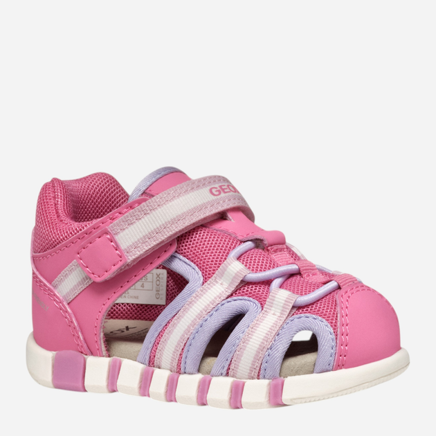 Sandały dziecięce dla dziewczynki Geox B Sandal Iupidoo Gir B5517D05014-C8F8R 21 Różowe (8058192241222) - obraz 2