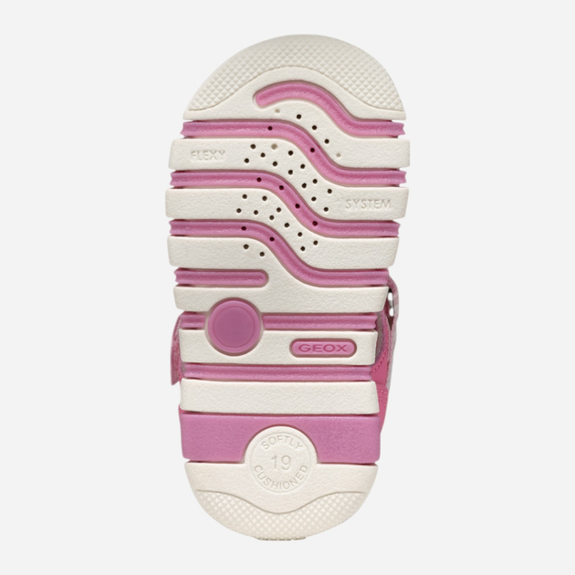 Sandały dziecięce dla dziewczynki Geox B Sandal Iupidoo Gir B5517D05014-C8F8R 21 Różowe (8058192241222) - obraz 9
