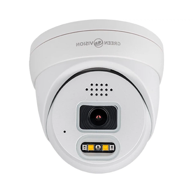 Наружная IP-камера видеонаблюдения GreenVision GV-186-IP-ECO-AD-DOS40-30 SD 4мп купольная Белый - Фото 1 Наружная IP-камера видеонаблюдения GreenVision GV-186-IP-ECO-AD-DOS40-30 SD 4мп купольная Белый - изображение 1