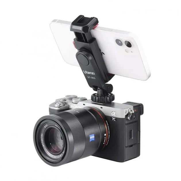 Держатель для телефона Ulanzi Vijim Plastic Cell Phone Holder UV-2575 ST-06S Black - Фото 5 Держатель для телефона Ulanzi Vijim Plastic Cell Phone Holder UV-2575 ST-06S Black - изображение 5