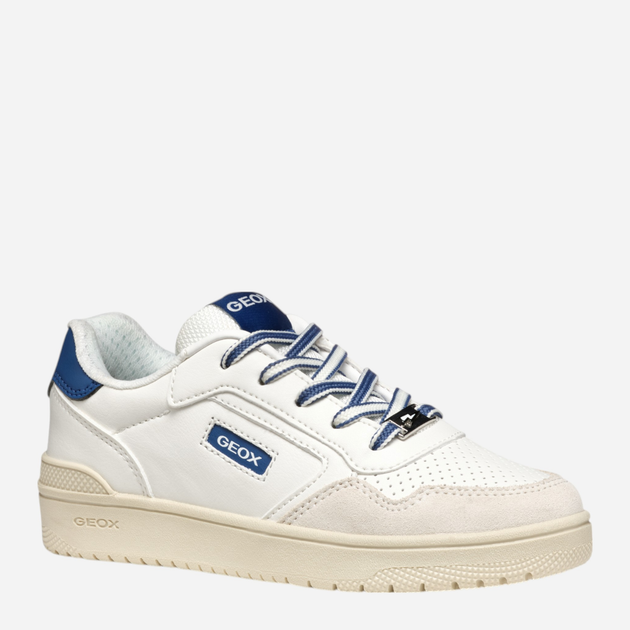 Sneakersy młodzieżowe chłopięce Geox J Washiba Boy J55LQD05422-C0899 40 Białe (8058192232534) - obraz 2