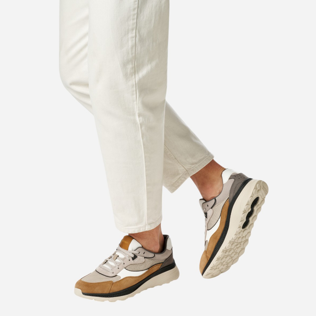 Buty sportowe męskie Geox U Spherica Actif X1 U55HUA01422-C5ZS6 43 Brązowe (8058192248283) - obraz 2