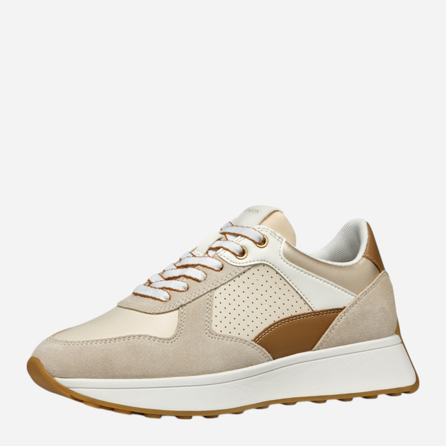 Sneakersy damskie Geox D Amabel D46MDA08522-C1SH6 36 Beżowe (8058192250019) - obraz 4