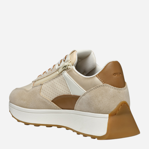 Sneakersy damskie Geox D Amabel D46MDA08522-C1SH6 36 Beżowe (8058192250019) - obraz 7