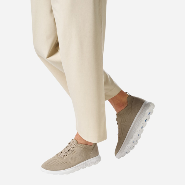 Buty sportowe męskie Geox U Spherica U15BYA0005Z-C5004 45 Beżowe (8058192164279) - obraz 2