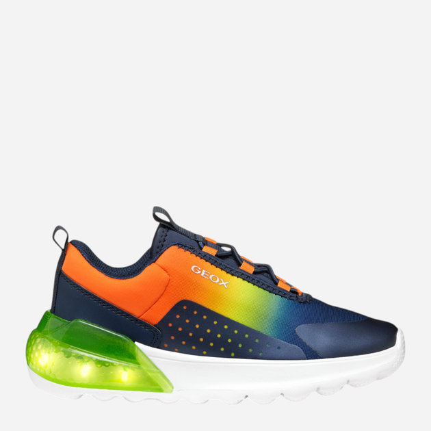 Підліткові кросівки з підсвіткою для хлопчика Geox J Activart Illuminus J45LYA02A9J-C0749 38 Темно-сині (8058192249594) - зображення 10