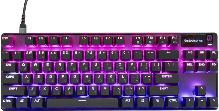 Клавиатура проводная SteelSeries Apex Pro TKL Gen 3 UA USB Black Клавиатура проводная SteelSeries Apex Pro TKL Gen 3 UA USB Black