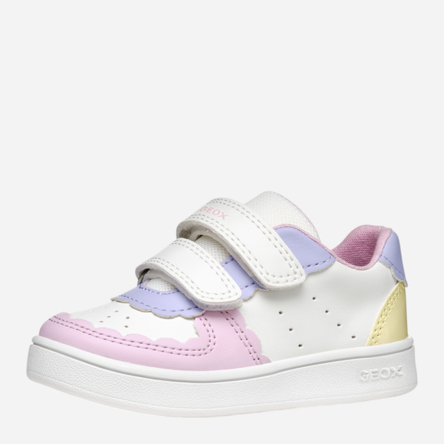 Дитячі кеди для дівчинки Geox B Eclyper Girl B555MA000BC-C1372 23 Різнокольорові (8058192192302) - зображення 3