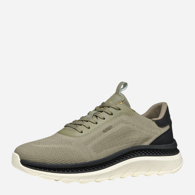 Buty sportowe męskie Geox U Spherica Actif X U55GQA0006K-C3016 41 Khaki (8058192166778) - obraz 4