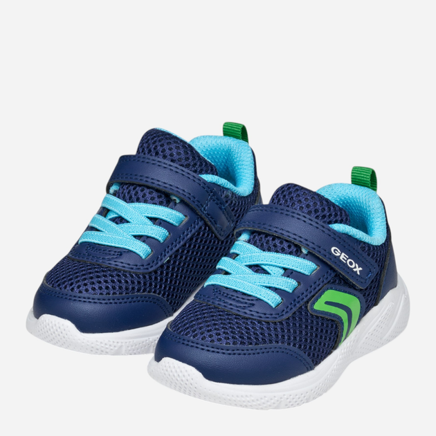 Buty sportowe chłopięce Geox B Sprintye Boy B454UC01454-CF43U 23 Granatowe (8058192160769) - obraz 5