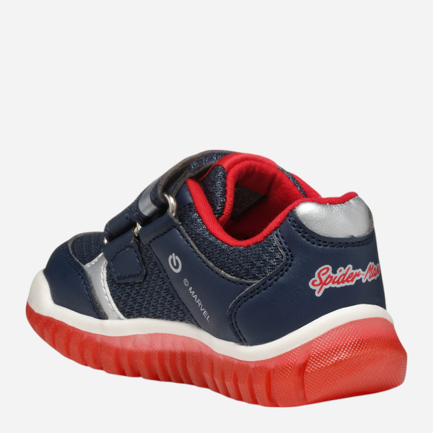 Sneakersy chłopięce na rzepy Geox B Lightyloo Boy B555ZB0BC14-C0735 25 Granatowe (8058192275401) - obraz 5
