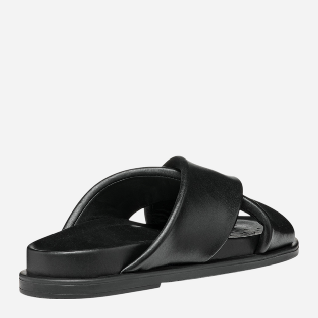Klapki damskie skórzane Geox D Adelash D55YWB000TU-C9999 38 Czarne (8058192290145) - obraz 8