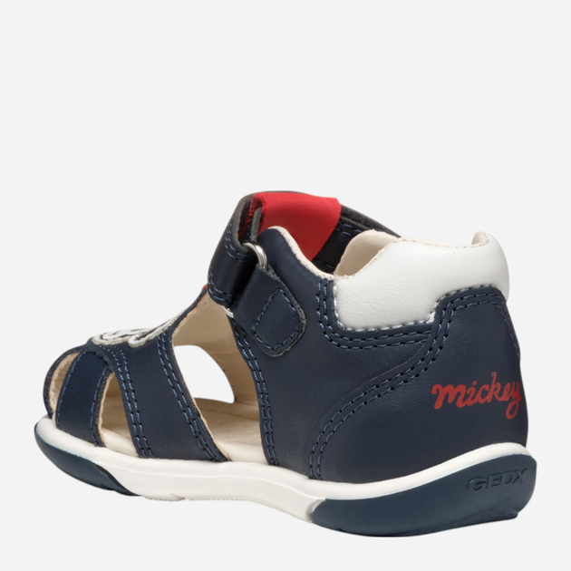 Sandały chłopięce skórzane Geox B Sandal Zapito Boy B556ED08554-C0735 22 Granatowe (8058192265129) - obraz 6