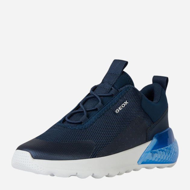 Buty sportowe chłopięce za kostkę Geox J Activart Illuminus J45LYA0149J-C4002 32 Granatowe (8056206584792) - obraz 3