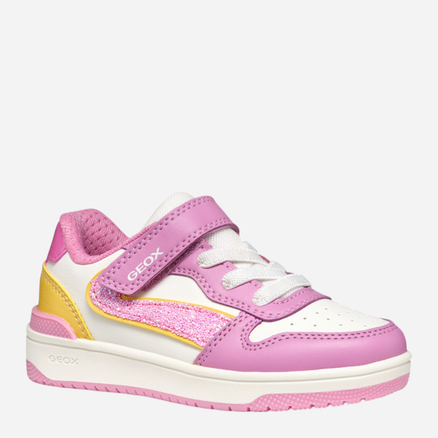 Дитячі кеди для дівчинки Geox J Washiba Girl J55HXA0BCEW-C8F2V 29 Рожеві (8058192231940) - зображення 2
