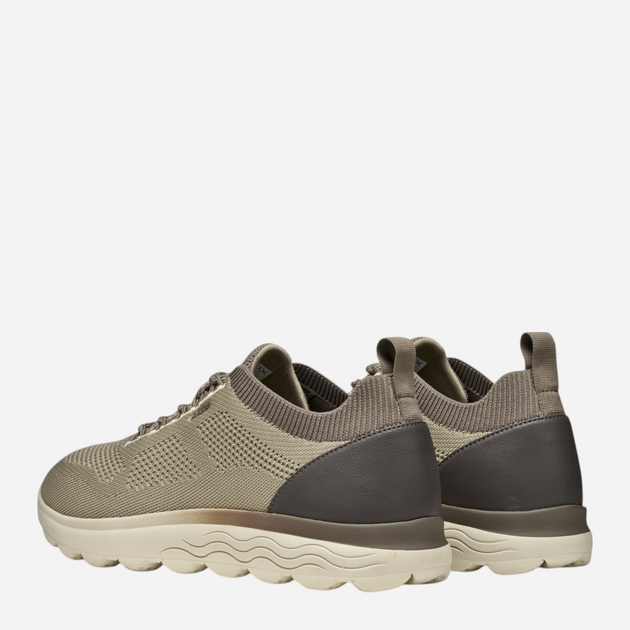 Buty sportowe męskie Geox U Spherica U55BYE0009T-C5124 46 Ciemnobeżowe (8058192165122) - obraz 5