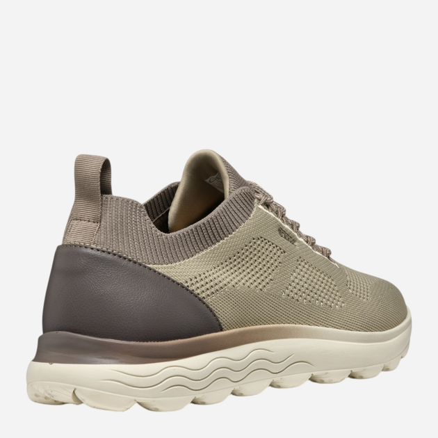 Buty sportowe męskie Geox U Spherica U55BYE0009T-C5124 41 Ciemnobeżowe (8058192165085) - obraz 8