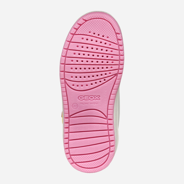 Дитячі кеди для дівчинки Geox J Washiba Girl J55HXA0BCEW-C8F2V 30 Рожеві (8058192231957) - зображення 9