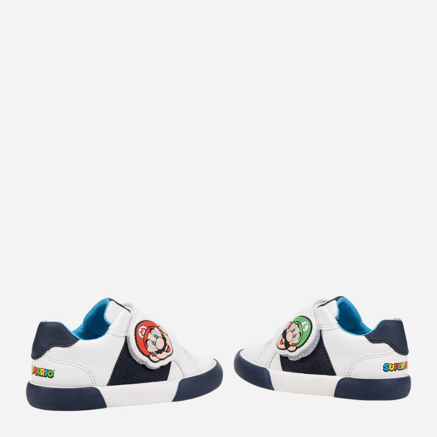 Дитячі кеди для хлопчика Geox B Gisli Boy B551NC000BC-C0899 23 Білі (8058192267741) - зображення 7