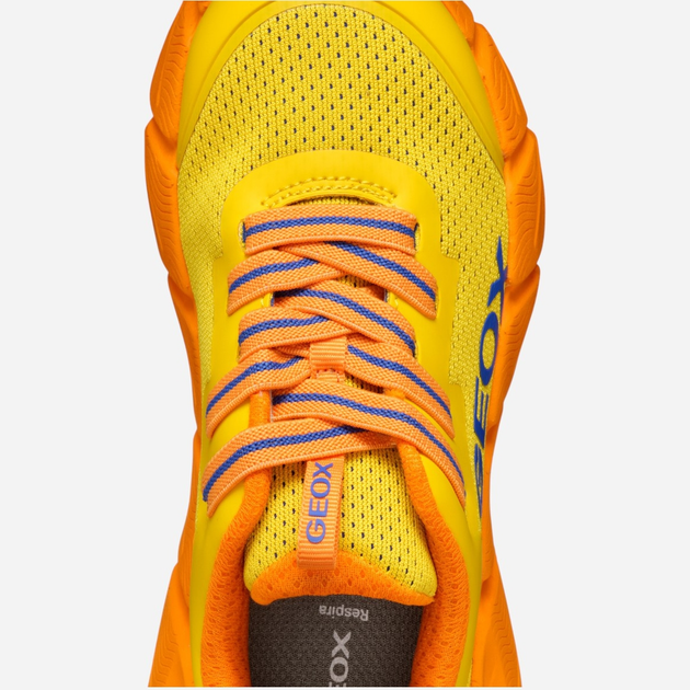 Sneakersy chłopięce Geox J Flexyper Fast Boy J46N1A0149J-C0578 33 Pomarańczowe (8058192148576) - obraz 10