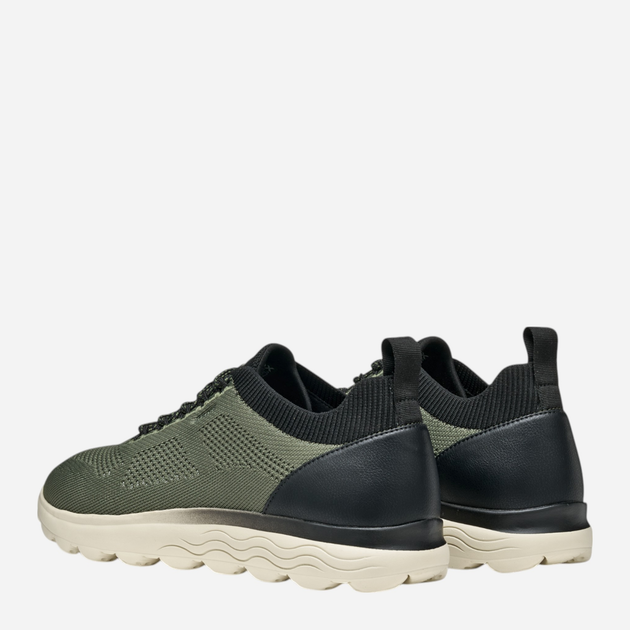 Buty sportowe męskie Geox U Spherica U55BYE0009T-C0450 41 Zielone (8058192164873) - obraz 5