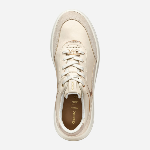 Sneakersy damskie Geox D Spherica Ecub-3 D46WTD08504-C1122 36 Beżowe (8058192163821) - obraz 5
