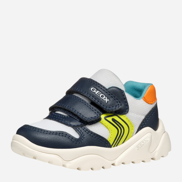 Sneakersy chłopięce na rzepy Geox B Ciufciuf Boy B555RA01454-C0899 22 Wielobarwne (8058192185106) - obraz 3